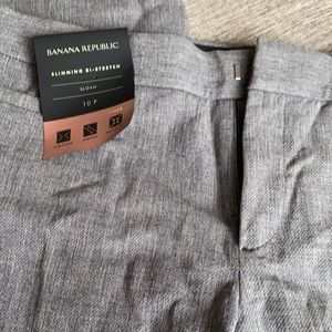 Banana Republic Grey Sloan Crop Pants